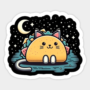 Happy Taco Sticker